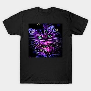 Neon Kitten T-Shirt